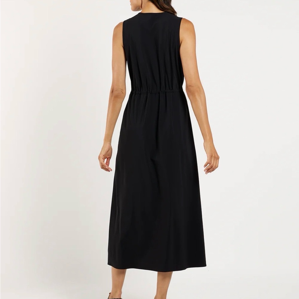 Jude Connally Bebe Jude Cloth Black Dress Sz M NWT - Picture 3 of 12